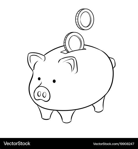 Banking Coloring Pages For Kids