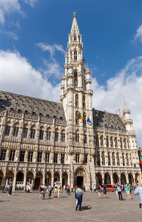 Town Hall of the City of Brussels, Belgium Editorial Stock Image ...