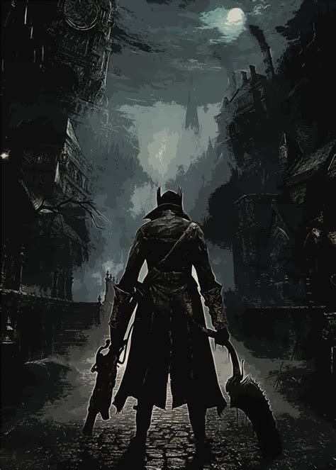 Bloodborne Poster - Shark Shirts