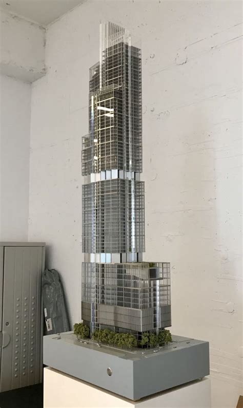 Models Give Glimpse of Possible Re-Design of Two World Trade Center in the Financial District ...