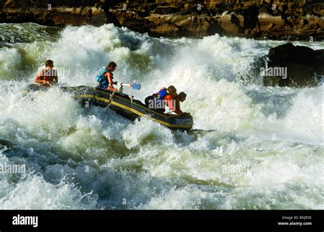 Rafting zambezi river hi-res stock photography and images - Alamy