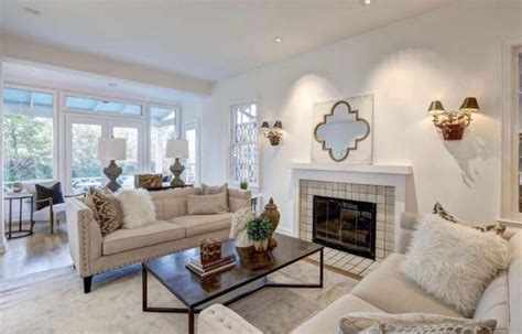 Staging Tips for a Room with a Fireplace - Red Hous Staging & Interiors