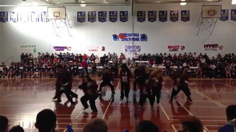 David Thompson Secondary School: Jr. Dance Squad (Trojan Invitationals 2012) - YouTube