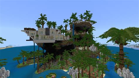 Tropical Mansion by Street Studios (Minecraft Marketplace Map ...