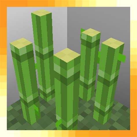 3D Sugar cane (1.15.x - 1.17x) Minecraft Texture Pack