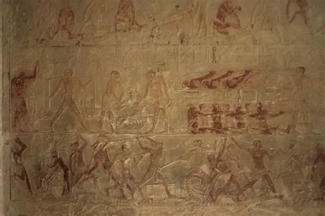 Egypt. Saqqara. Mastaba of Ptahhotep and Akhethotep. 5th Dynasty. Old ...