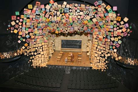 capturetheatre: broadway set design matilda //... - moonsetter in 2020 | Matilda broadway, Set ...