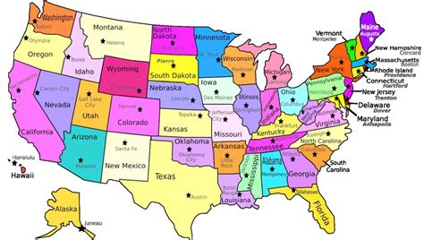 State Labeled Map Of The Us Us Map States Labeled Awesome Printable | Printable United States ...