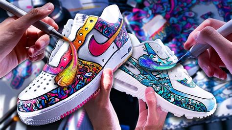 My CUSTOM SHOE Collection !! 👟🎨 (iNsAnE) - YouTube