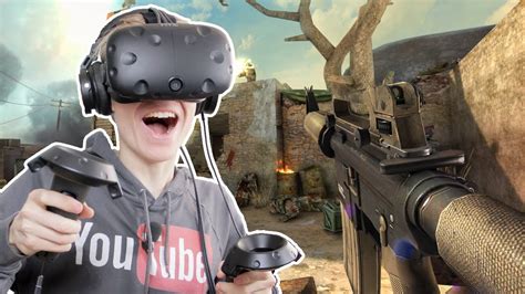 VIRTUAL REALITY SHOOTING GAME! | Overkill VR (HTC Vive Gameplay) - YouTube