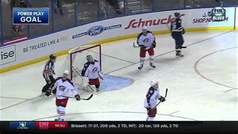 Blue Jackets @ Blues Highlights 11/28/15 - YouTube