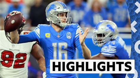 NFL play-offs: Detroit Lions beat Tampa Bay Buccaneers - highlights ...