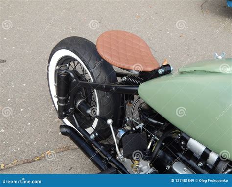 Retro Motorcycle and Bike Antique Parts Stock Image - Image of luxury ...