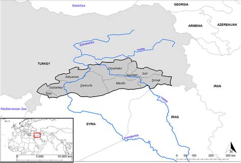 Map of the GAP region. | Download Scientific Diagram