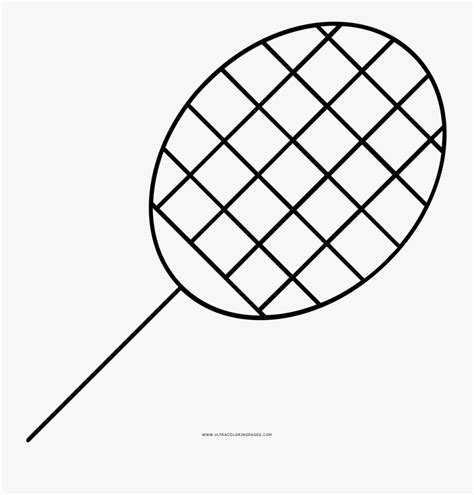 Badminton Racket Coloring Page - Pan Am Logo Png , Free Transparent Clipart - ClipartKey