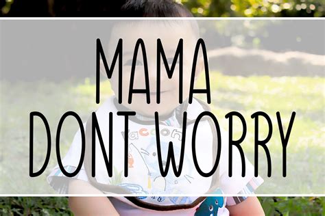 Mama Dont Worry Font by pinkmeca · Creative Fabrica