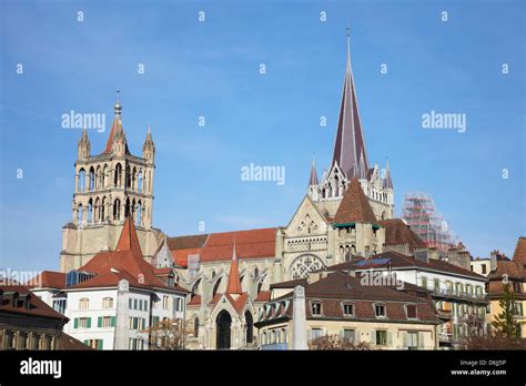 Lausanne Cathedral, Lausanne, Vaud, Switzerland, Europe Stock Photo - Alamy