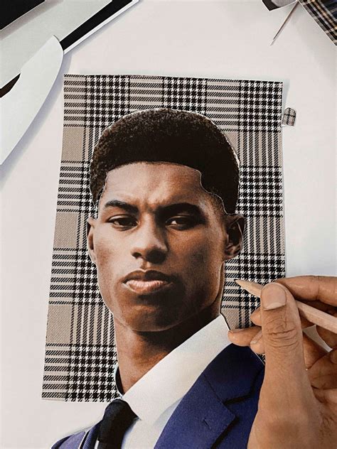 Burberry and Jazz Grant Unveil Marcus Rashford Mural | Marcus rashford ...