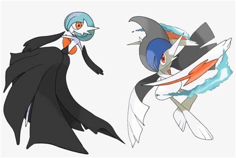 Shiny Mega Gallade And Gardevoir Transparent PNG - 1024x633 - Free ...