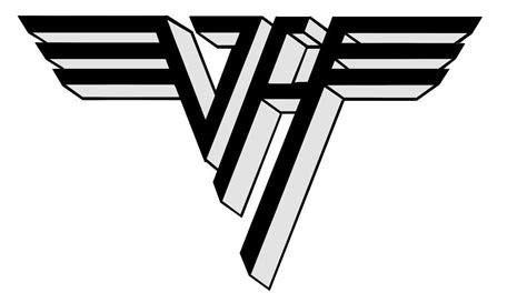 Color Van Halen Logo | Van halen logo, Van halen, Music logo