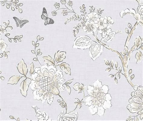 Cottage Style Floral Wallpaper Country French Garden Flower - Etsy