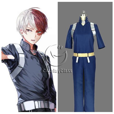 My Hero Academia Todoroki Shouto Cosplay Costume(New) - CosplayClass