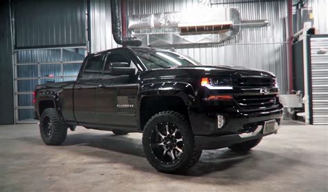 Custom 2016 Chevy Silverado is the definition of Black Magic - ChevyTV