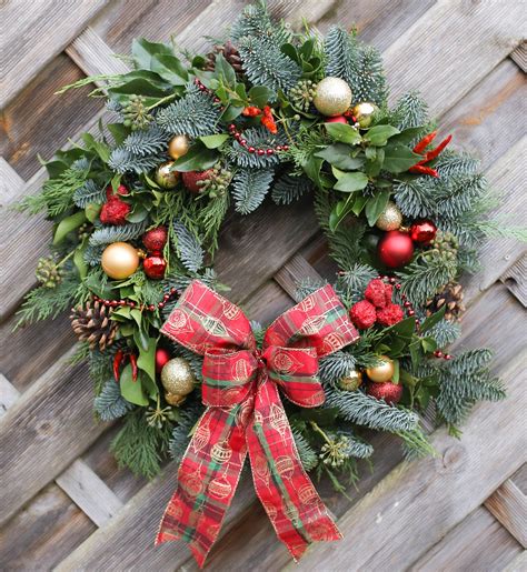 Tartan Wreath | Xmas wreaths, Wreaths, Diy wreath