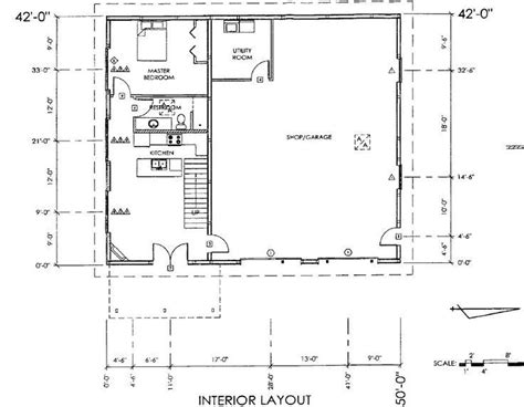 Metal Building Floor Plans With Living Quarters - Bryden Sandra