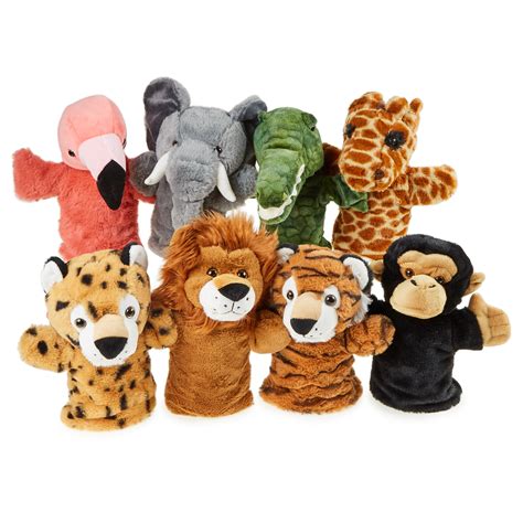 Wild Animal Puppets - HE406386 | Hope Education