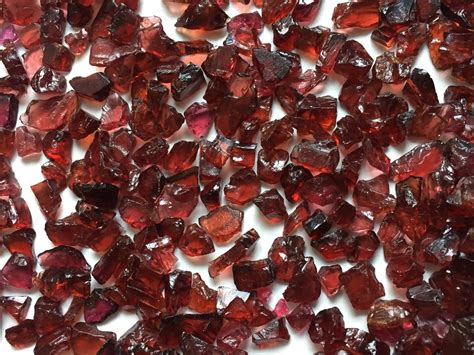 Natural Garnet Raw Gemstone Rough Garnet Gemstonelot Garnet | Etsy