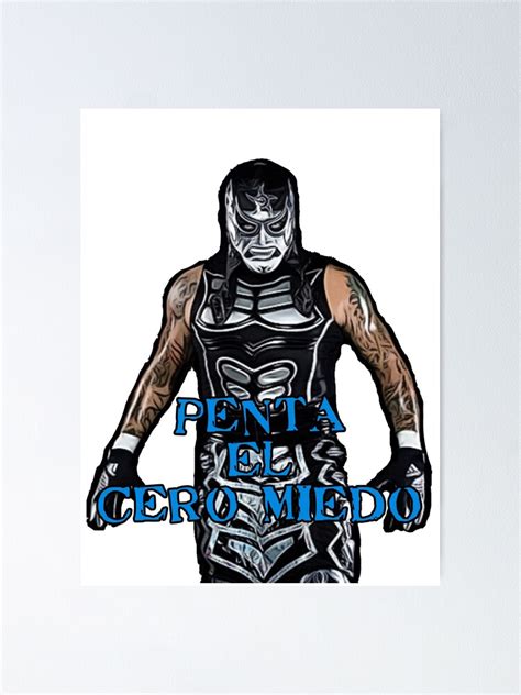 "Penta El Cero Zero Miedo Pentagon Jr AEW AAA Pro Wrestling Digital Art ...