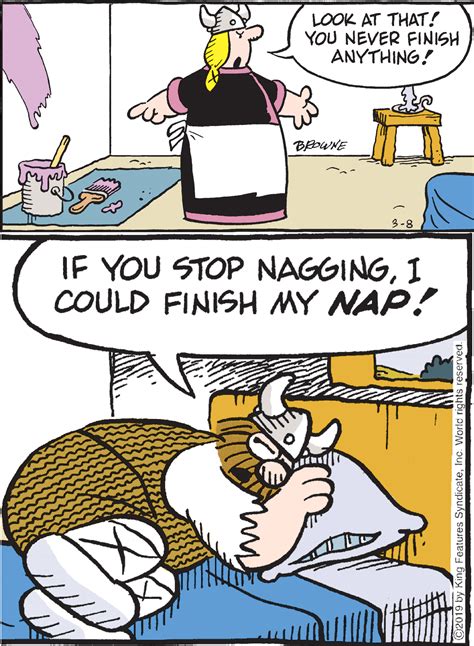 Comics Kingdom on Twitter: "Saturday, we meet again. Comic by Hagar The ...