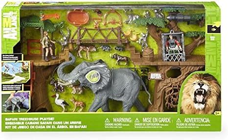 Animal Planet Safari Treehouse Playset: Amazon.sg: Toys & Games