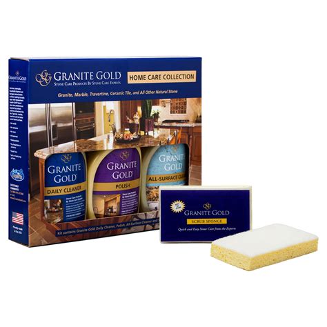 Granite Gold Home Care Collection, All-Surface Cleaner, Countertop Cleaner & Polish, 72 fl oz ...