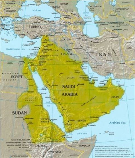 Map Of The Promised Land