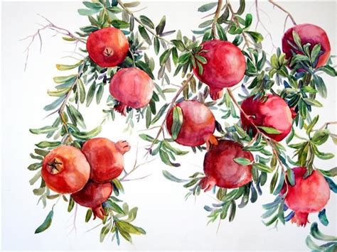 Pomegranate, art by Suren Nersisyan | Pomegranate art, Fine art ...