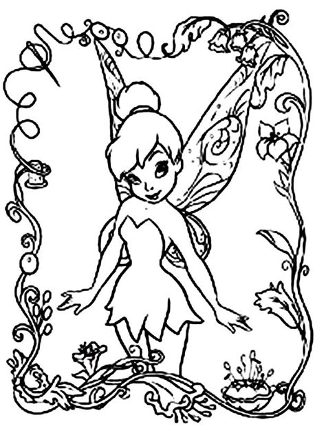 Free Printable Disney Fairies Coloring Pages For Kids