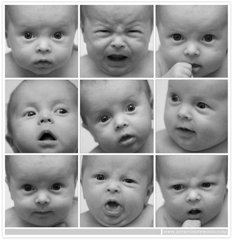 Baby expressions :) | Drawing face expressions, Baby face drawing ...