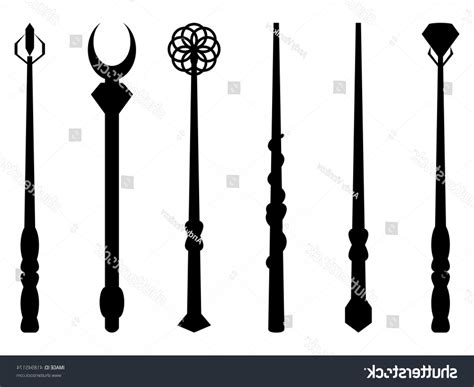 Harry Potter Wand Vector at Vectorified.com | Collection of Harry ...