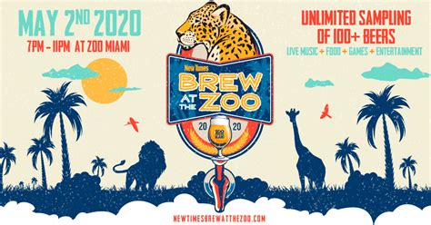 Miami New Times Brew at the Zoo 2020