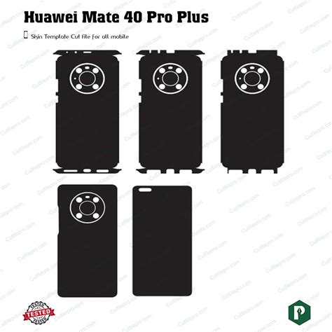 Huawei MATE 40 PRO PLUS Cut File Template Vector