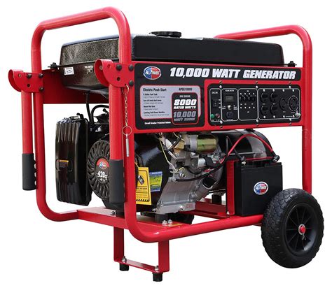 All Power America APGG10000, 10000W Watt Generator with Electric Start ...