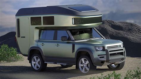 GehoCab’s Camper Turns the 2020 Land Rover Defender Into a Penthouse ...