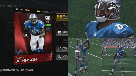 Madden 15 Ultimate Team ELITE Calvin Johnson Review! Madden 15 Ultimate Team Gameplay - YouTube