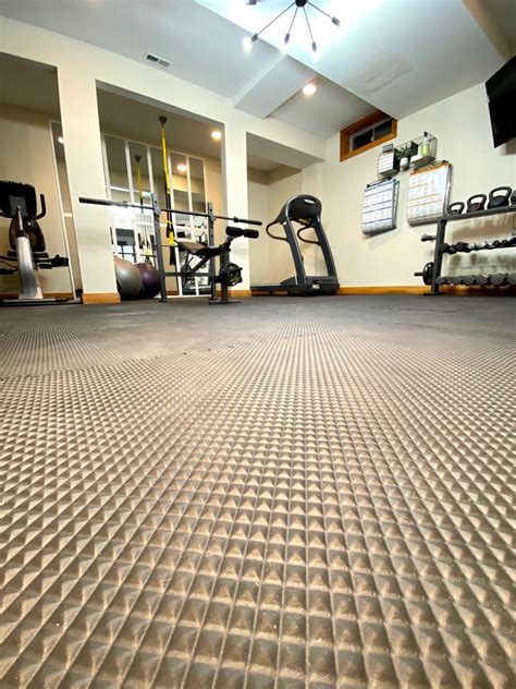 Affordable DIY Home Gym Flooring