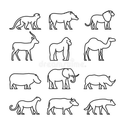 Geometric Line Animals Stock Illustrations – 2,966 Geometric Line Animals Stock Illustrations ...