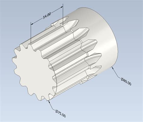 Solved: Involute Spline Shoulder Issues - Autodesk Community