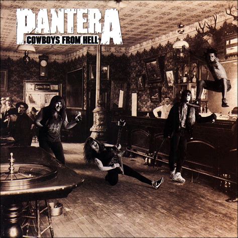 Pantera: Cowboys From Hell (Indie Exclusive, Marble Brown Vinyl) – Rue ...