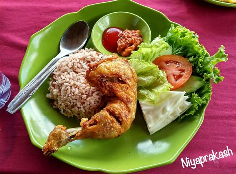 Niya's World: Nasi Goreng & Ayam Goreng @ Jatiluwih Rice Terrace, Bali, Indonesia